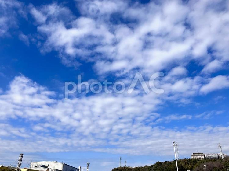 街並みと青空 街並み,青空,快晴の写真素材