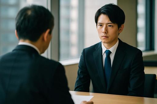 面接 面接の写真