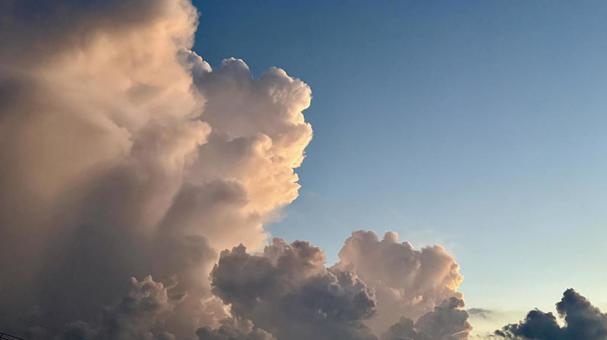入道雲 入道雲の写真