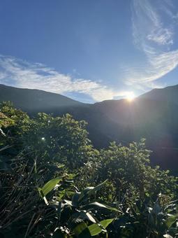 山の風景 山の風景の写真