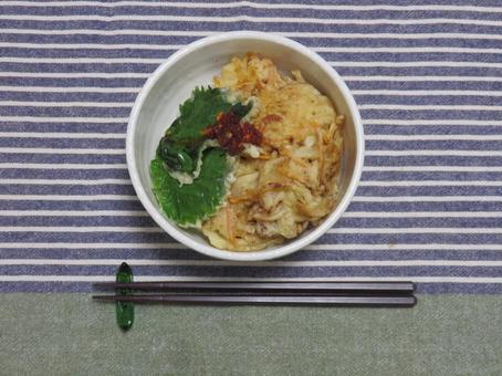 かきあげ丼 かきあげ丼の写真