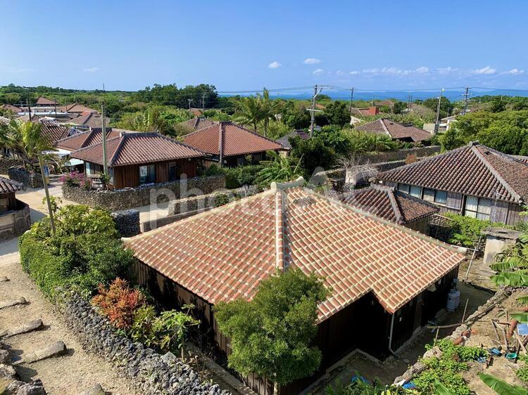 竹富島 竹富島,沖縄県,南国の写真素材