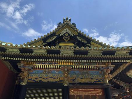 久能山東照宮2 久能山東照宮,観光地,夏の写真素材