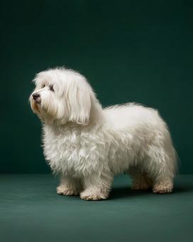 賢そうな表情のペットの犬 賢そうな表情のペットの犬の写真