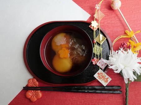 雑煮.1 雑煮,正月,餅の写真素材