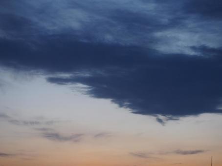 夕空 夕空の写真