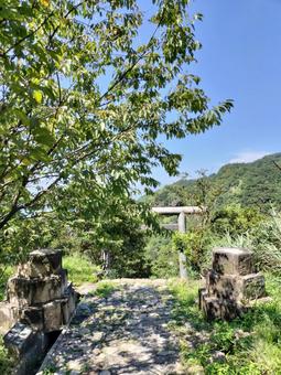 黄金神社(金瓜石神社) 登山歩道 黄金神社(金瓜石神社) 登山歩道の写真