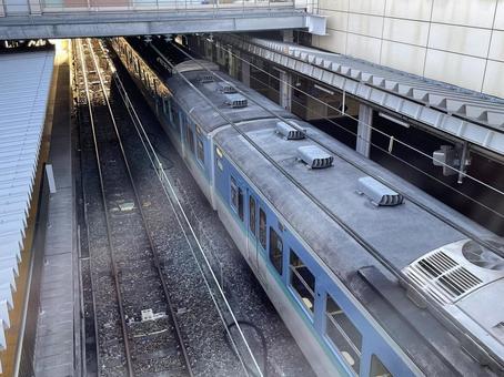 Photo, shinano train, third sector, shinano railway line, 