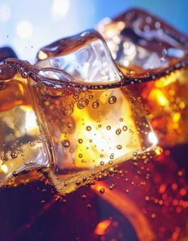 コーラのアップの写真