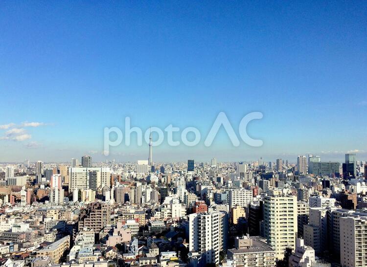 東京風景・文京区春日 春日,文京区,文京シビックセンターの写真素材