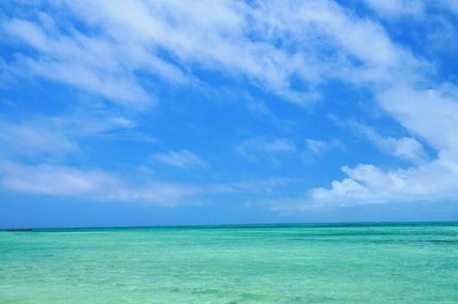 Photo, taketomijima, コ ン ド イ hamang, beach, 