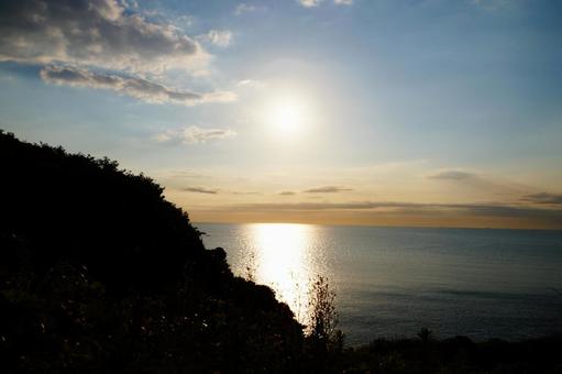 Evening sea, JPG Evening sea, JPG