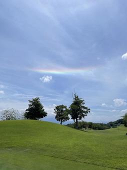 青空と虹? 青空と虹?の写真