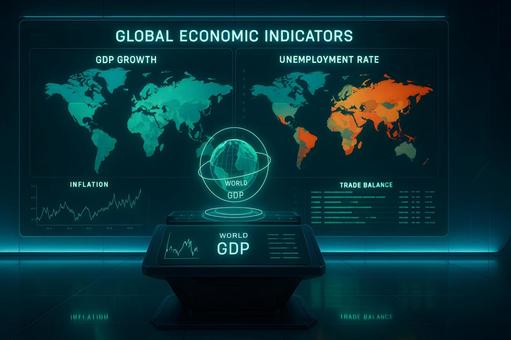 世界経済インジケーターの写真