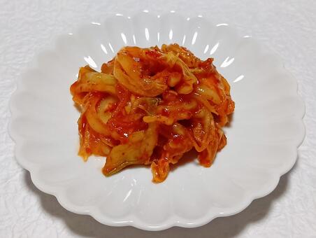 白菜のキムチ 白菜,キムチ,韓国料理の写真素材