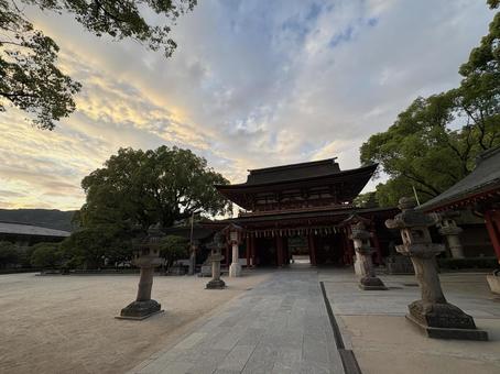 大宰府天満宮 大宰府天満宮,天満宮,大宰府の写真素材