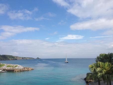 海 海 海,風景,空の写真素材