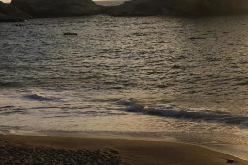 Sunset at Dogashima Norihama Beach, JPG Sunset at Dogashima Norihama Beach, JPG