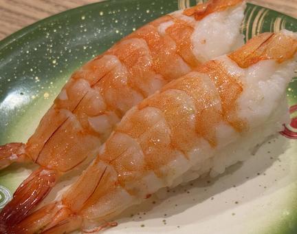 ランチ ランチ 握り,お寿司,エビの写真素材