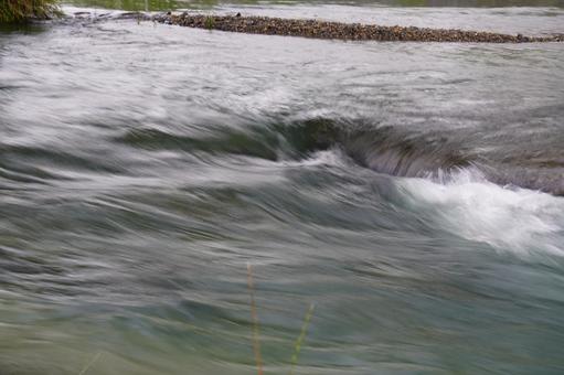 水の流れ 水の流れの写真