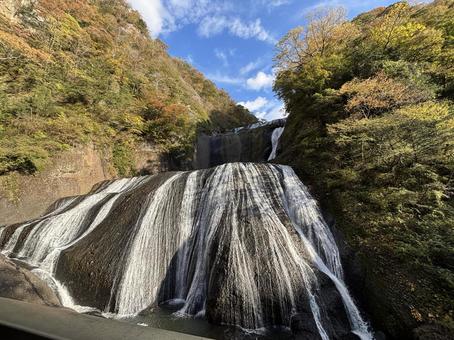 滝 滝,袋田の滝,大子町の写真素材