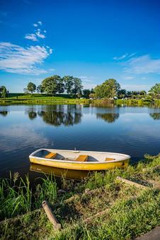 北海道 月形町 皆楽公園の風景 北海道 月形町 皆楽公園の風景 北海道,月形,月形町の写真素材