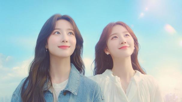 韓国ドラマ風ガールズ青春 韓国ドラマ風ガールズ青春の写真