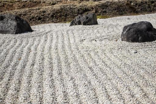 日本庭園 枯山水 日本庭園 枯山水の写真