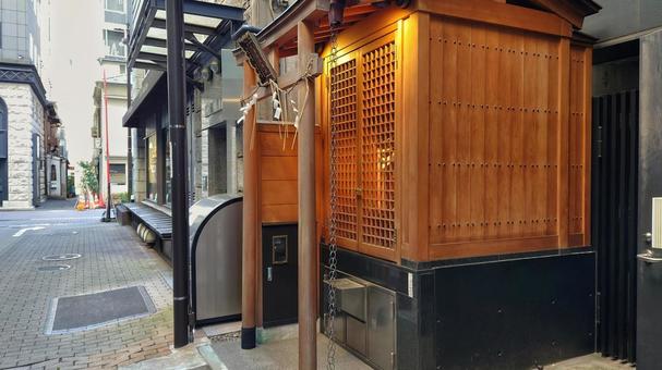 銀座八丁神社幸稲荷神社 銀座八丁神社,幸稲荷神社,神社の写真素材