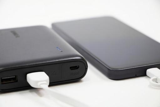 モバイルバッテリー モバイルバッテリーの写真