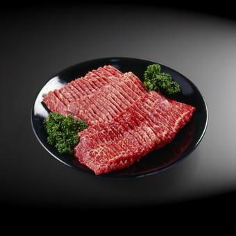 牛肉 焼肉用ロース 牛肉 焼肉用ロース 焼肉用,ロース,和牛の写真素材