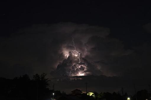 稲妻 稲妻 雷,稲妻,落雷の写真素材