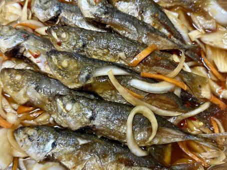 鯵の南蛮漬け 鯵の南蛮漬け アジ,魚,南蛮漬けの写真素材