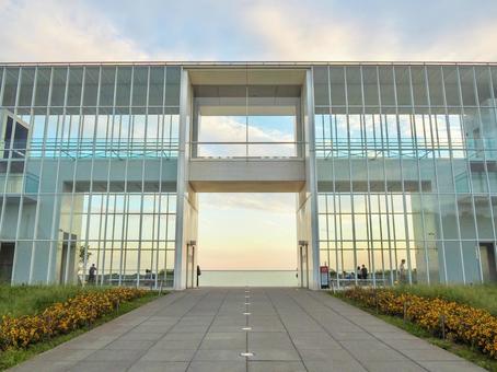 葛西臨海公園・クリスタルビュー 葛西臨海公園・クリスタルビュー 葛西臨海公園,クリスタルビュー,空の写真素材