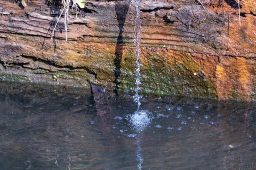 water flowing into irrigation canal, JPG