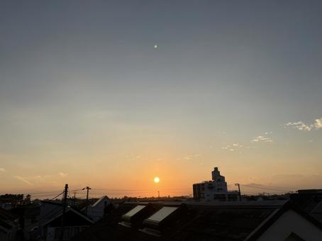 夕焼け 夕焼けの写真