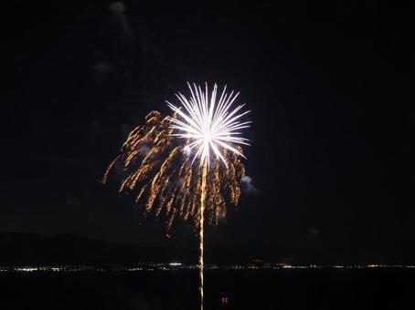 花火 花火 花火,夏,夜の写真素材