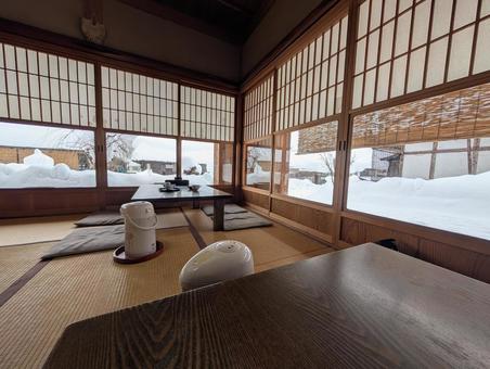 冬の休息 冬の休息 休暇,休日,和室の写真素材