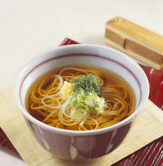 稲庭うどん 稲庭うどん 稲庭うどん,手延べ,温かいの写真素材
