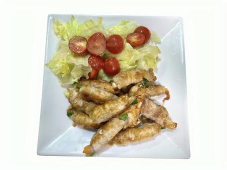 肉巻き 野菜 肉巻き 野菜の写真