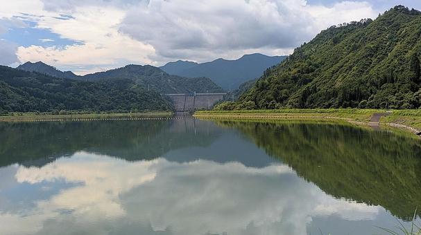 福島県只見湖の写真