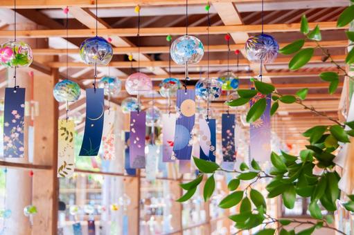 Photo, wind chimes, summer festival, summer, 