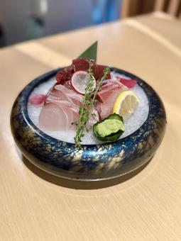 刺身の盛り合わせ 刺身の盛り合わせの写真