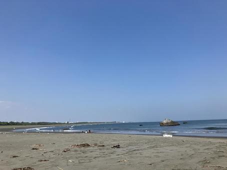 砂浜 砂浜 砂浜,海,海岸の写真素材