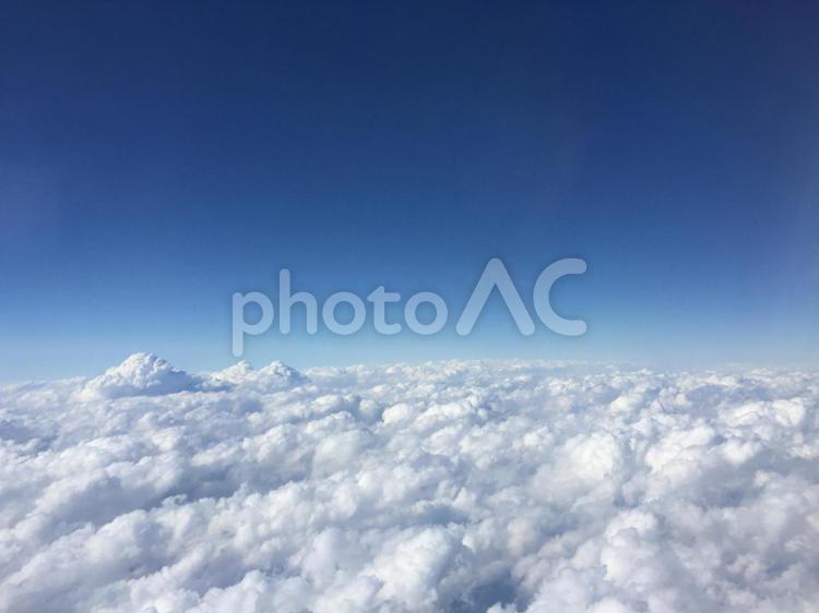雲の絨毯６ 空,雲の写真素材