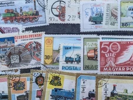世界の切手の写真