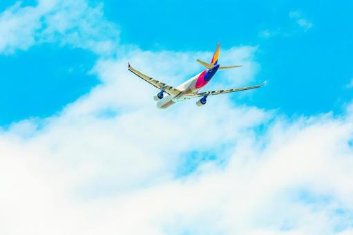 飛行機 航空機,旅客機,ジェット機の写真素材