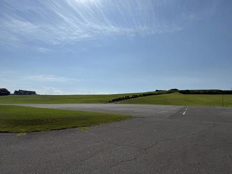 青空と緑 青空と緑の写真