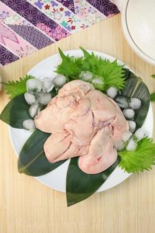 あん肝 あん肝 あん肝,肝臓,アンコウの写真素材