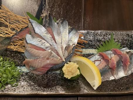 さんま 刺身 秋刀魚 さんま 刺身 秋刀魚の写真